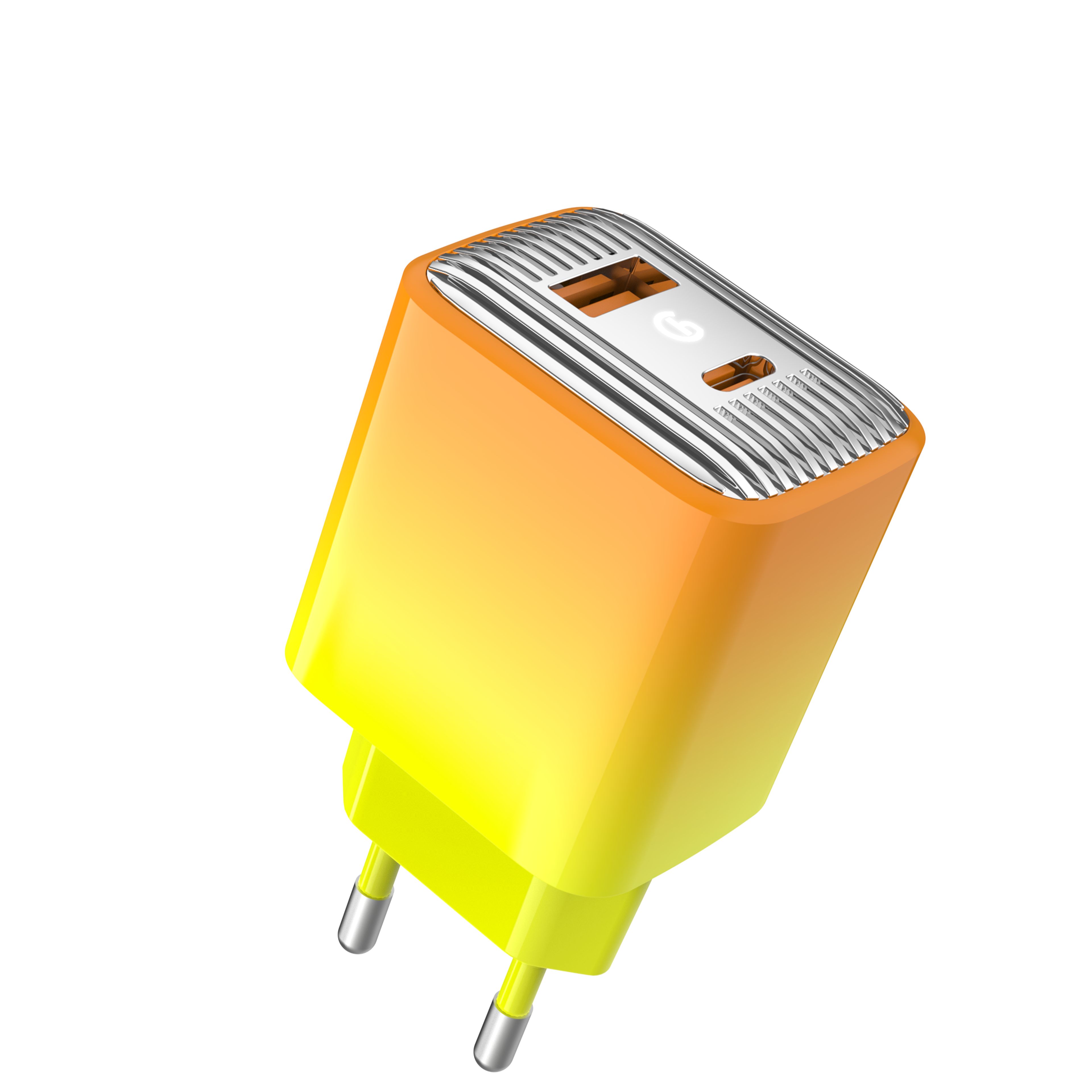 EU Plug E22 45W USB A+USB-C Fa4