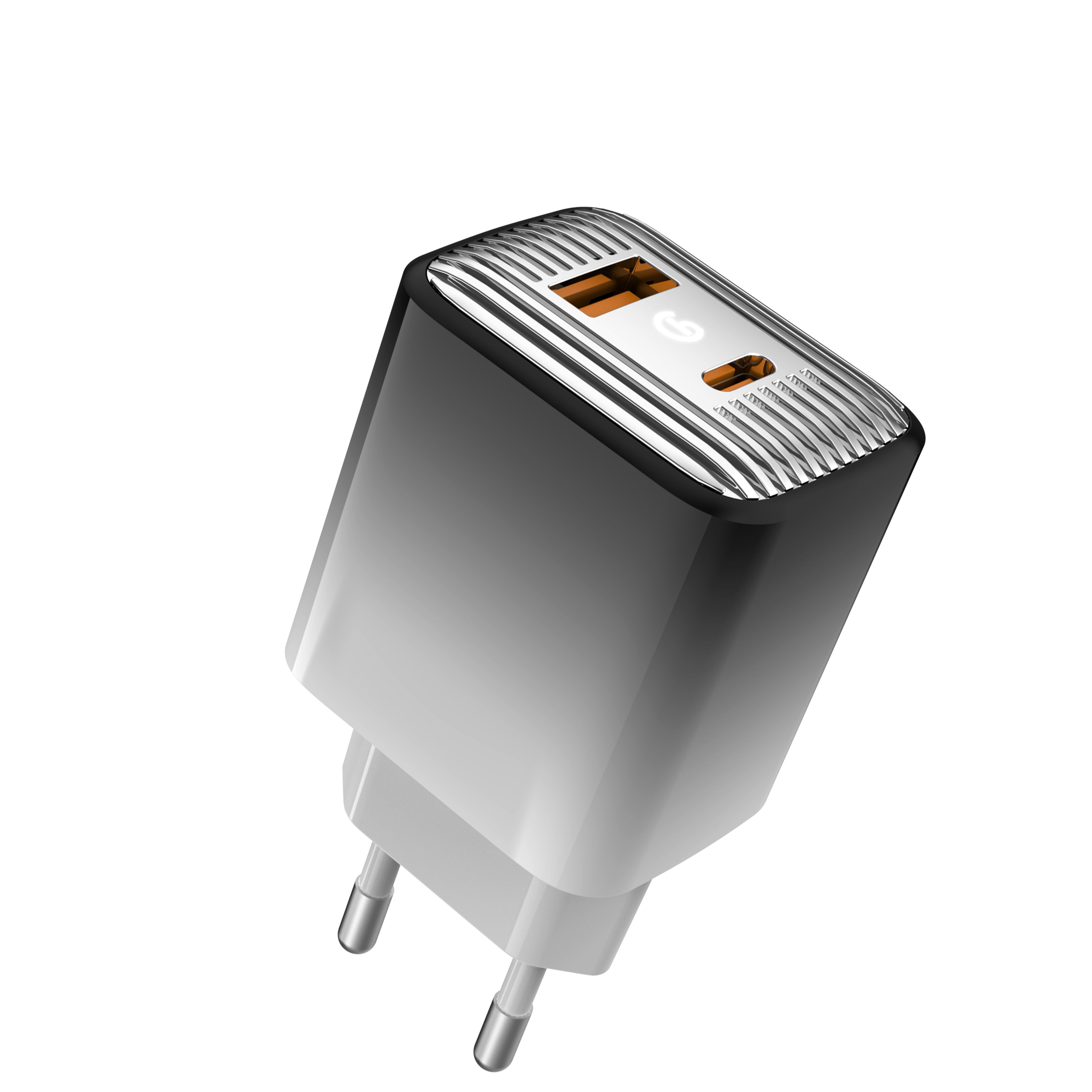 EU Plug E22 45W USB A+USB-C Fa6