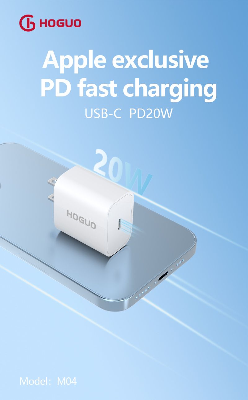 HOGUO M04 PD20W fast charger-C6